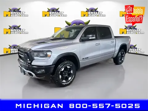 Silver 2022 Ram 1500 Rebel for sale in Michigan Center, MI