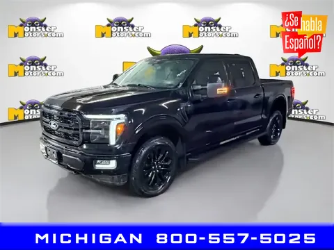 Black 2024 Ford F-150 Lariat for sale in Michigan Center, MI