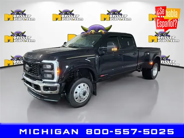 Black 2024 Ford F-450SD Lariat for sale in Michigan Center, MI
