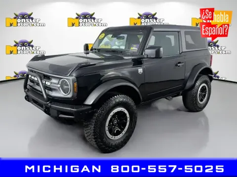 Black 2022 Ford Bronco Big Bend for sale in Michigan Center, MI