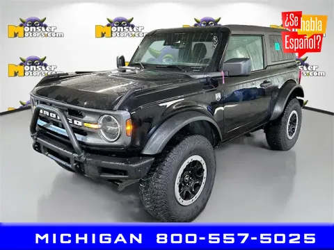 Black 2022 Ford Bronco Big Bend for sale in Michigan Center, MI