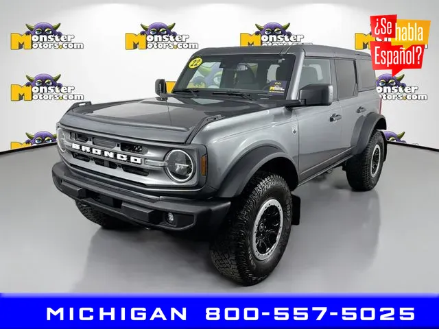 Gray 2022 Ford Bronco Big Bend for sale in Michigan Center, MI