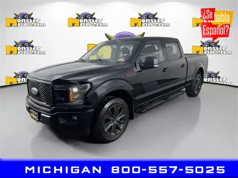 Black 2018 Ford F-150 XLT for sale in Michigan Center, MI