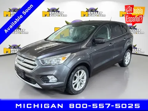 Gray 2017 Ford Escape SE for sale in Michigan Center, MI