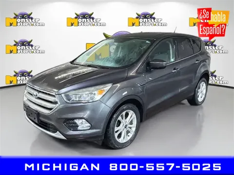 Gray 2017 Ford Escape SE for sale in Michigan Center, MI