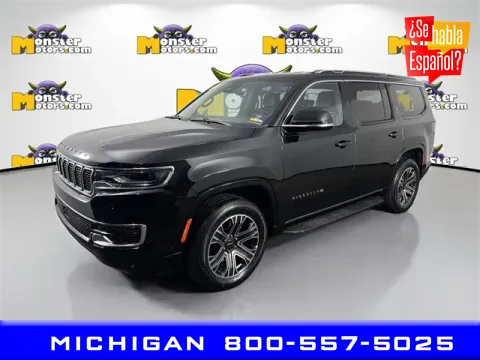 Black 2025 Jeep Wagoneer for sale in Michigan Center, MI