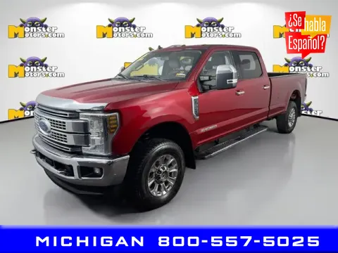 Blue 2019 Ford F-250SD XLT for sale in Michigan Center, MI