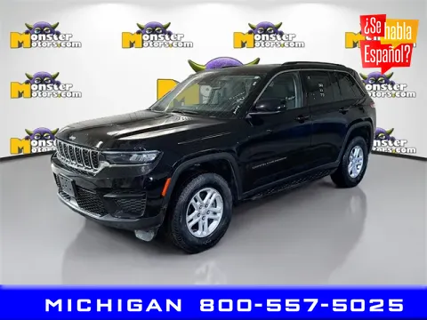 Black 2023 Jeep Grand Cherokee Laredo for sale in Michigan Center, MI