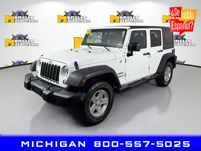 2015 Jeep Wrangler Unlimited Sport for sale in Michigan Center, MI