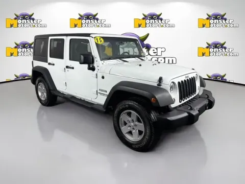 Another view of 2015 Jeep Wrangler Unlimited Sport for sale in Michigan Center, MI at Monster Motors - Jackson, MI
