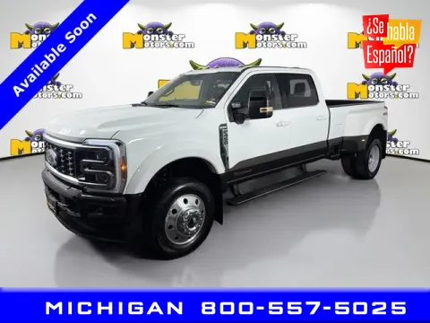 Gray 2025 Ford F-450SD King Ranch for sale in Michigan Center, MI