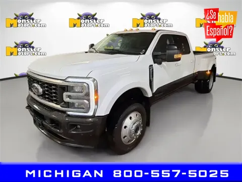 Gray 2025 Ford F-450SD for sale in Michigan Center, MI