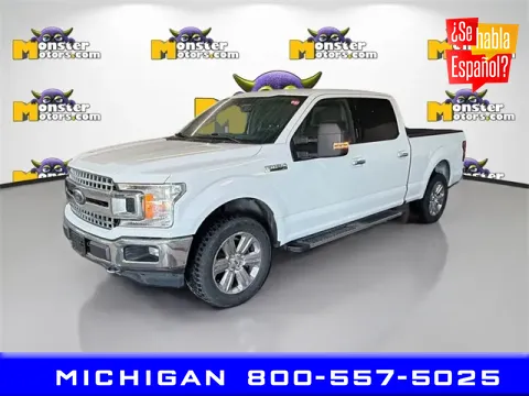 White 2019 Ford F-150 XLT for sale in Michigan Center, MI