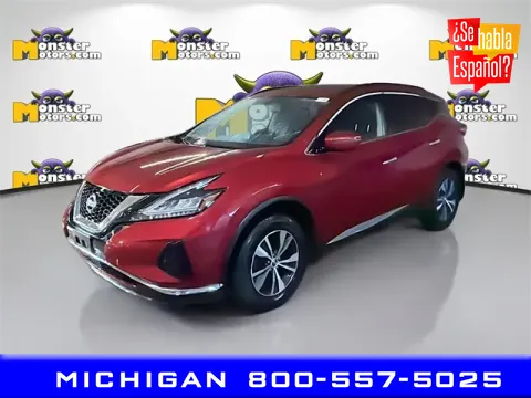 Red 2019 Nissan Murano for sale in Michigan Center, MI
