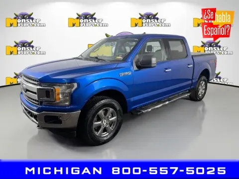 Gray 2018 Ford F-150 XLT for sale in Michigan Center, MI