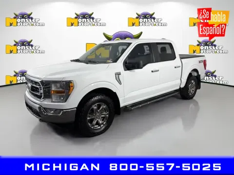 Blue 2021 Ford F-150 XLT for sale in Michigan Center, MI