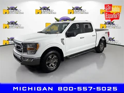Blue 2021 Ford F-150 XLT for sale in Michigan Center, MI