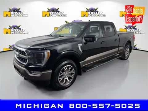 Black 2022 Ford F-150 King Ranch for sale in Michigan Center, MI