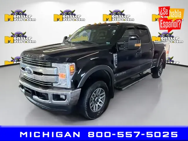 Black 2018 Ford F-250SD Lariat for sale in Michigan Center, MI