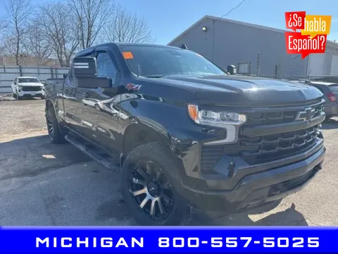 Black 2023 Chevrolet Silverado 1500 RST for sale in Michigan Center, MI