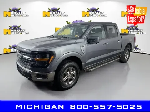 Gray 2024 Ford F-150 XLT for sale in Michigan Center, MI