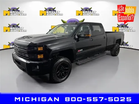 Black 2018 Chevrolet Silverado 2500HD LT for sale in Michigan Center, MI