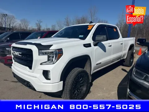 White 2021 GMC Sierra 1500 Elevation for sale in Michigan Center, MI