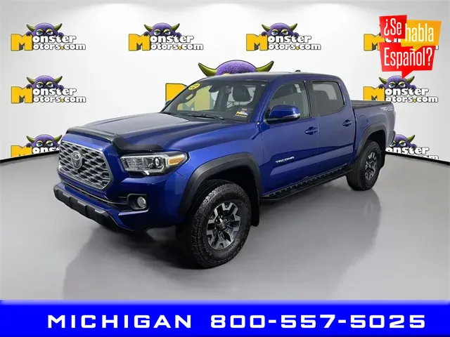 Blue 2022 Toyota Tacoma TRD Off-Road for sale in Michigan Center, MI