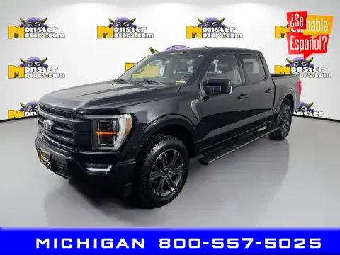 Black 2023 Ford F-150 Lariat for sale in Michigan Center, MI