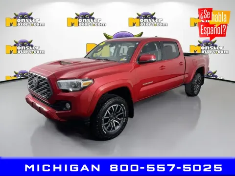 Red 2021 Toyota Tacoma TRD Sport for sale in Michigan Center, MI