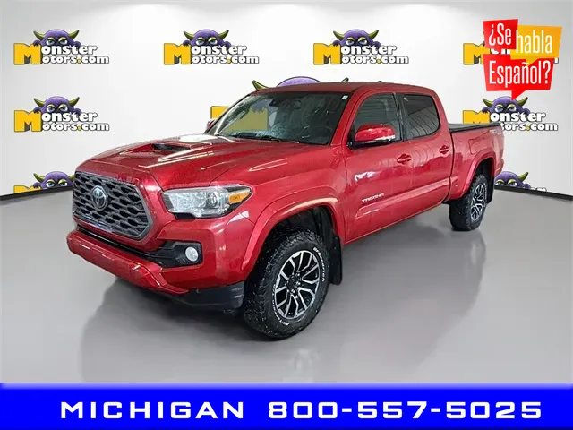 Red 2021 Toyota Tacoma TRD Sport for sale in Michigan Center, MI