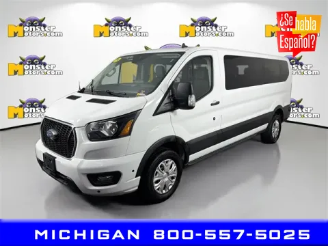 White 2024 Ford Transit-350 XLT for sale in Michigan Center, MI