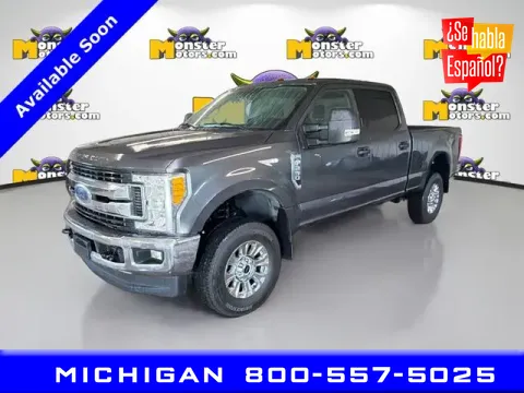 Gray 2017 Ford F-250SD XLT for sale in Michigan Center, MI