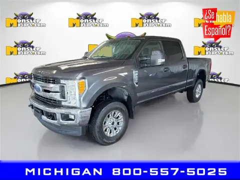 Gray 2017 Ford F-250SD for sale in Michigan Center, MI