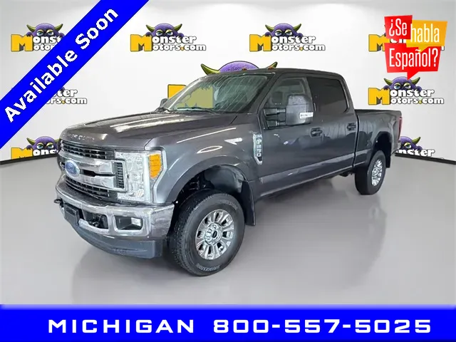 Gray 2017 Ford F-250SD XLT for sale in Michigan Center, MI