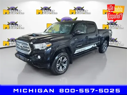 Black 2017 Toyota Tacoma for sale in Michigan Center, MI