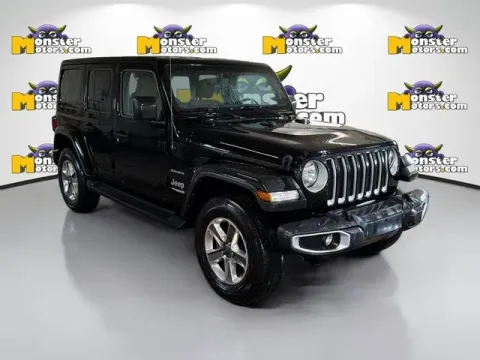 Another view of 2021 Jeep Wrangler Unlimited Sahara for sale in Michigan Center, MI at Monster Motors - Jackson, MI