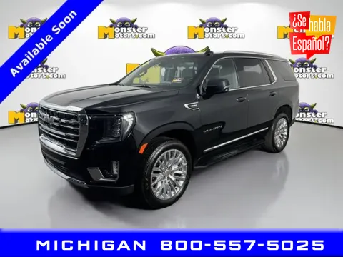 Black 2024 GMC Yukon SLT for sale in Michigan Center, MI