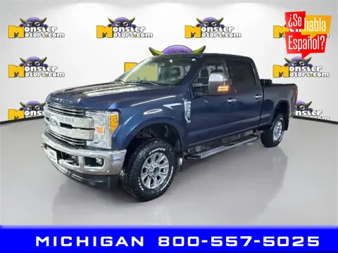Blue 2017 Ford F-250SD for sale in Michigan Center, MI