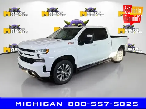 White 2022 Chevrolet Silverado 1500 LTD RST for sale in Michigan Center, MI