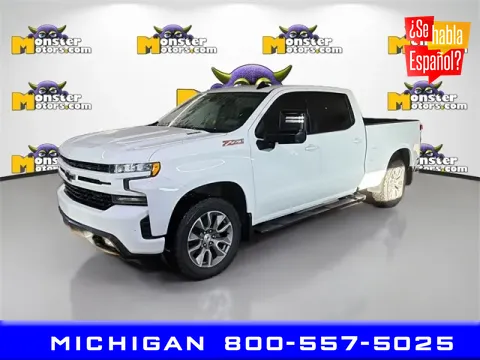 White 2022 Chevrolet Silverado 1500 LTD RST for sale in Michigan Center, MI