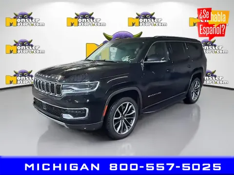 Black 2022 Jeep Wagoneer Series II for sale in Michigan Center, MI