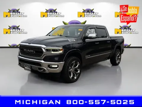 Blue 2020 Ram 1500 Limited for sale in Michigan Center, MI