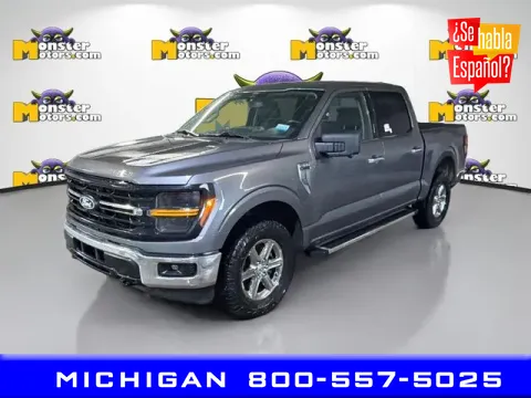 Gray 2024 Ford F-150 XLT for sale in Michigan Center, MI