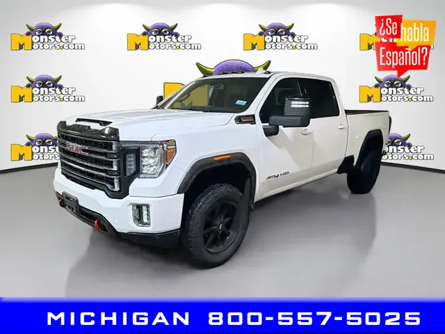 White 2023 GMC Sierra 2500HD AT4 for sale in Michigan Center, MI