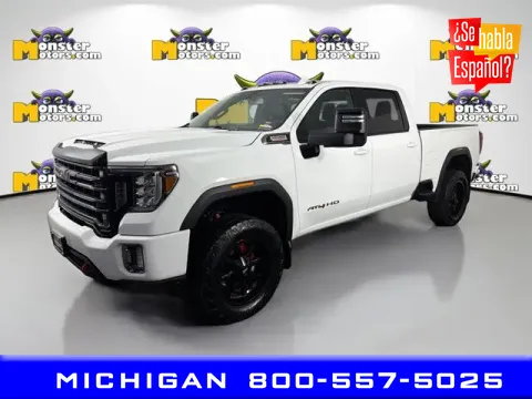 White 2023 GMC Sierra 2500HD AT4 for sale in Michigan Center, MI