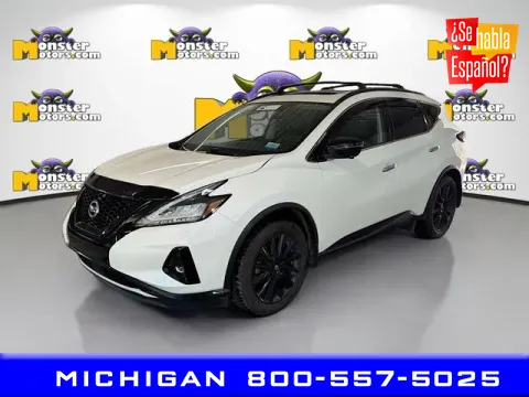 White 2021 Nissan Murano SL for sale in Michigan Center, MI