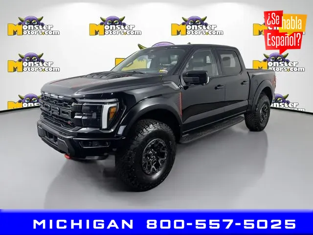 Black 2025 Ford F-150 Raptor R for sale in Michigan Center, MI