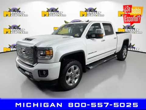 Blue 2019 GMC Sierra 2500HD Denali for sale in Michigan Center, MI