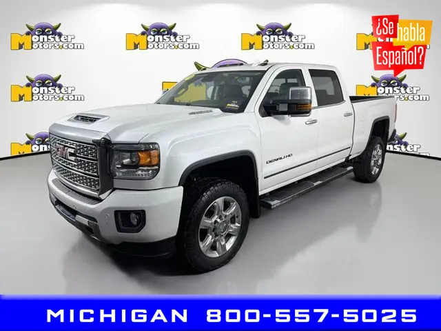 Blue 2019 GMC Sierra 2500HD Denali for sale in Michigan Center, MI
